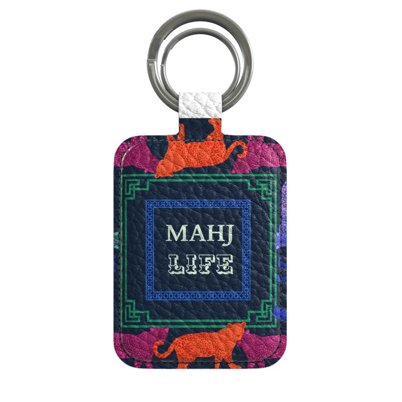 MAHJ Life Leopard Keychain